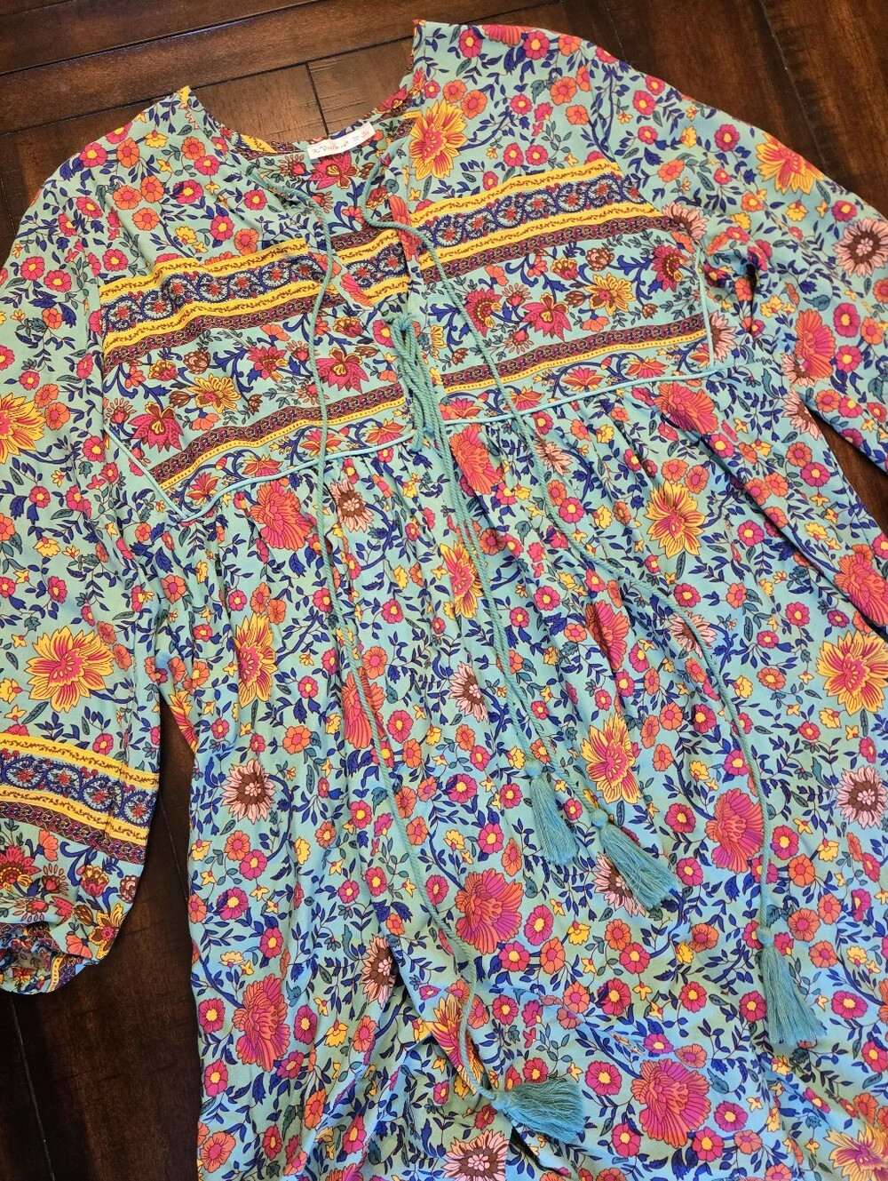 R. Vivimos Boho Dress